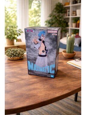 NEW Grimmjow Jaegerjaques Maximatic Figure Bleach Statue Banpresto Bandai